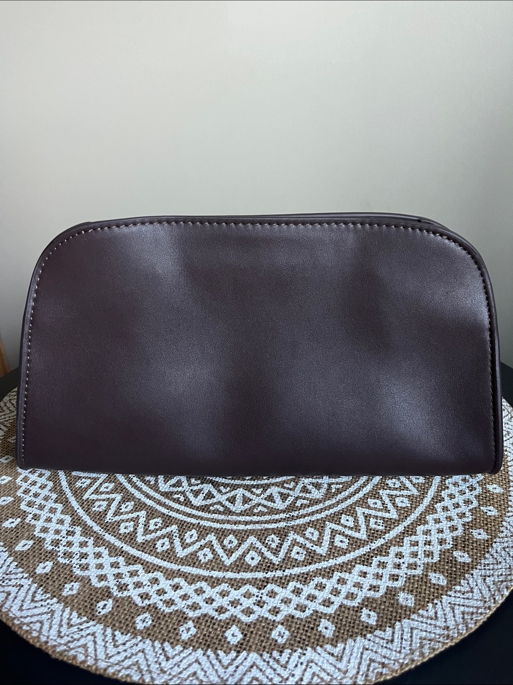 The Row Peggy Brown Leather Clutch - Inspired - Picture 11 of 13